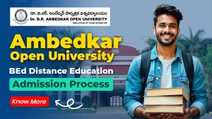 ambedkar open university bed distance education