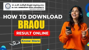 braou result