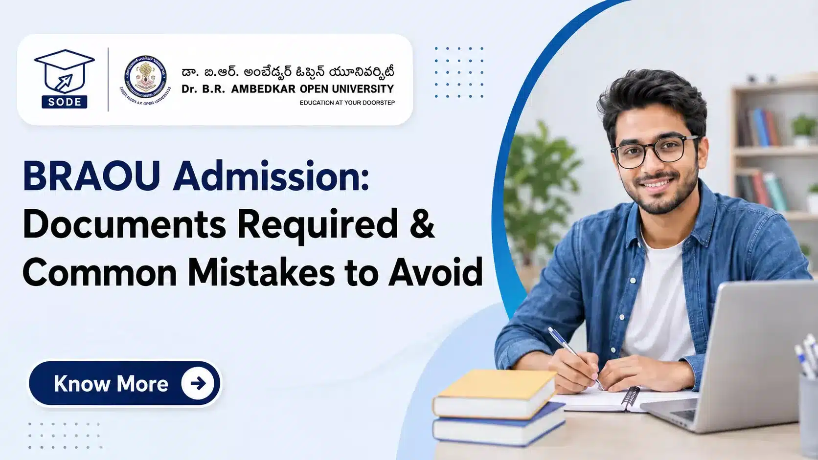 Read more about the article BRAOU Admission 2026: Documents Required & Mistakes