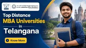 Top Distance MBA Universities in Telangana