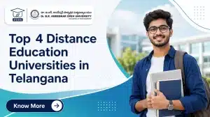 Top 4 Distance Education Universities in Telangana offering recognised ODL programmes